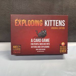 Game - Cards - Exploding Kittens - 2015 Original Edition Like New - Cards Sealed